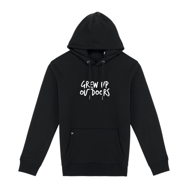 Hoodie G.U.O | Grew Up Outdoors biokatoen — BINDY