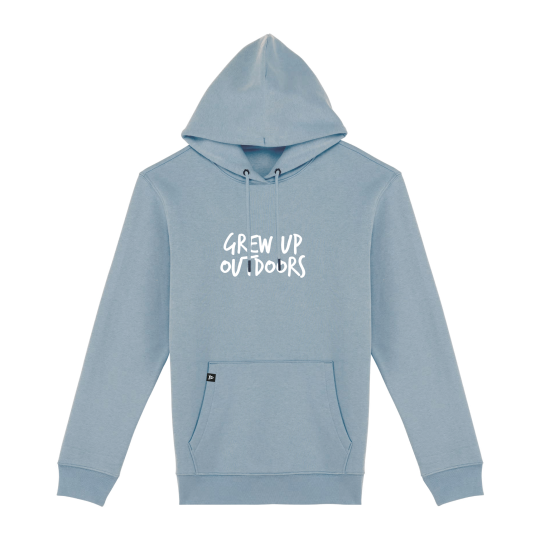 HOODIE G.U.O Grew Up Outdoors flocage avant | BINDY