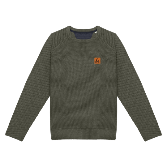 ICONIC WINTER Men’s Chunky Knit Eco Sweater | BINDY