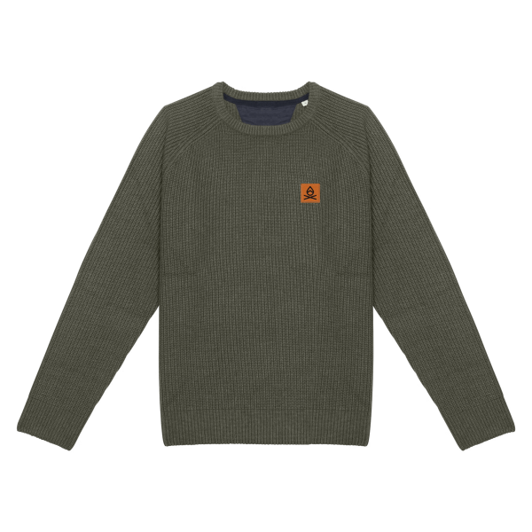 ICONIC WINTER Men’s Chunky Knit Eco Sweater | BINDY