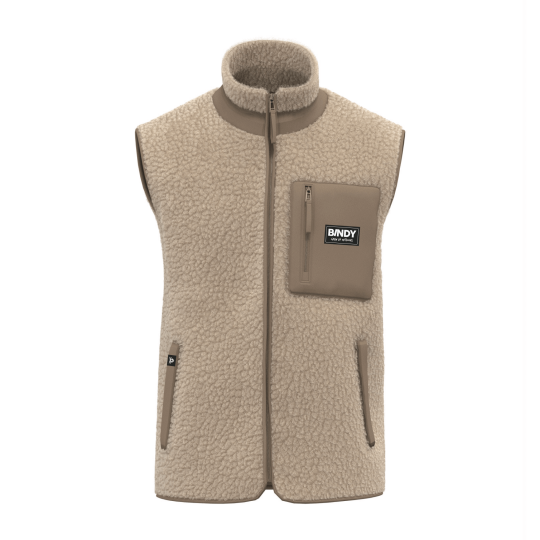 BINDY SHERPA Bodywarmer | Layering fleece - BINDY