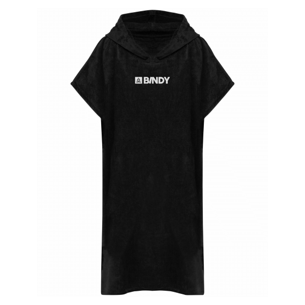 EL PONCHO BINDY | Poncho éponge à capuche en coton bio