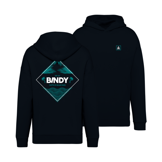BINDY VIBE Hoodie | Palms & Waves, Crafted by Belgian Riders