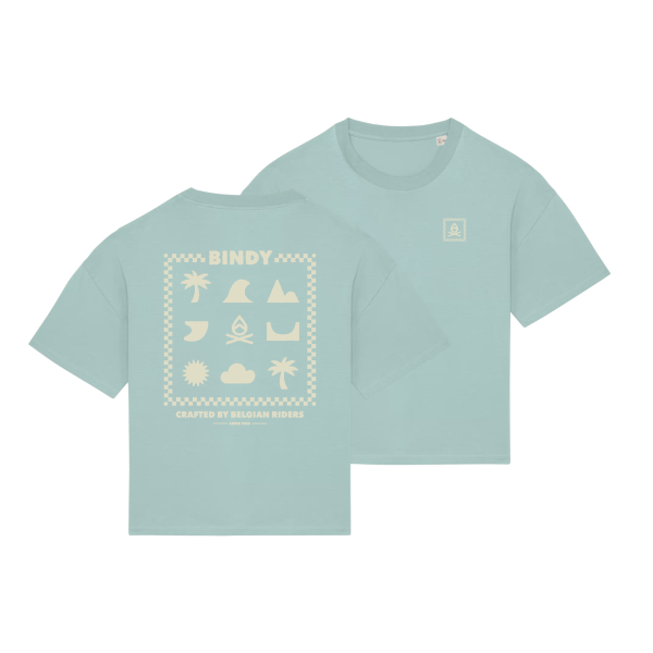 BINDY ELEMENTS Women's T-shirt | Organic Oversize, Designed in Belgium