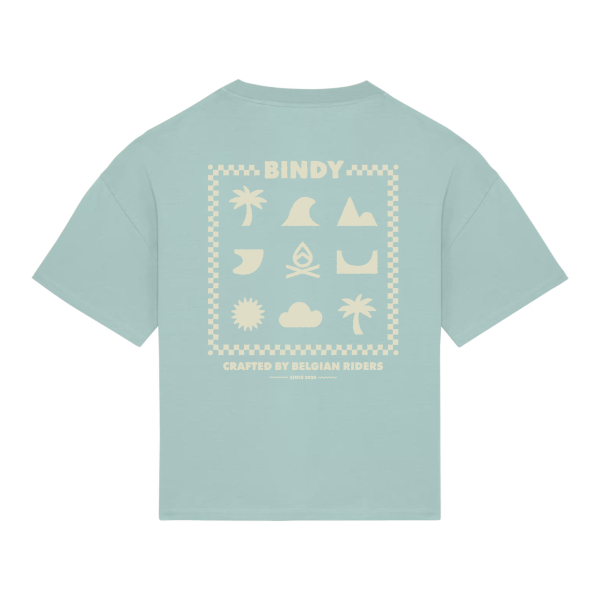 BINDY ELEMENTS Women's T-shirt | Organic Oversize, Designed in Belgium