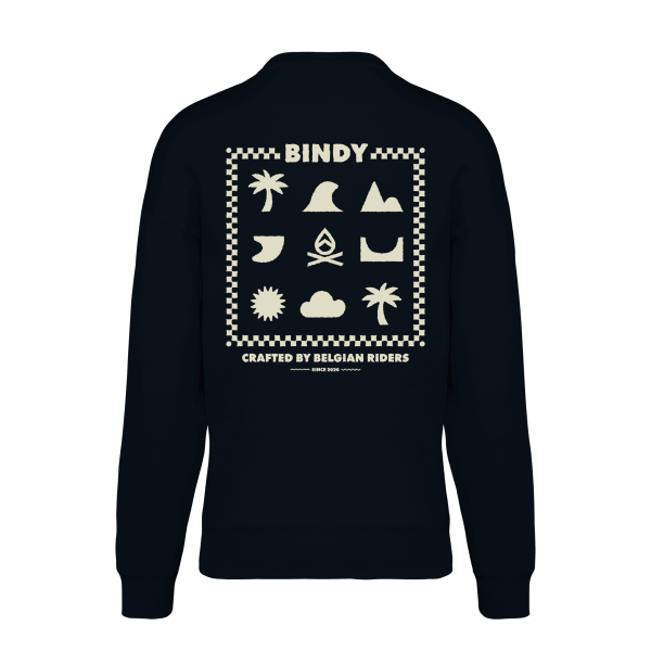BINDY ELEMENTS Sweatshirt | 360° Print, Organic Oversize Belgium