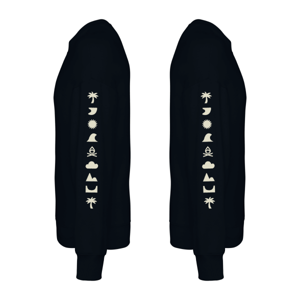 BINDY ELEMENTS Sweatshirt | 360° Print, Organic Oversize Belgium