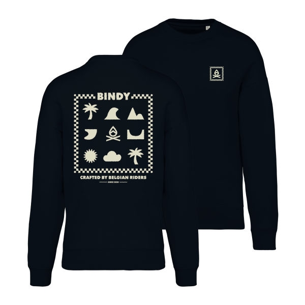 BINDY ELEMENTS Sweatshirt | 360° Print, Organic Oversize Belgium