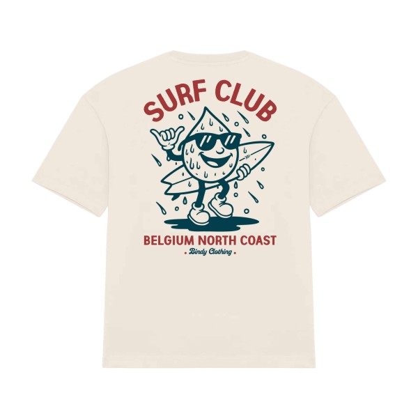 T shirt Surf Club, style vintage, esprit surf Belgique, Bindy