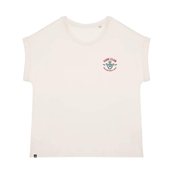 SURF CLUB Women's T-Shirt | Organic cotton 155 gsm — BINDY