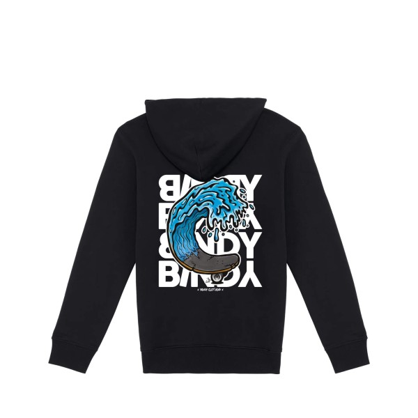 SKATE WAVE Hoodie | Surf & skate biokatoen — BINDY