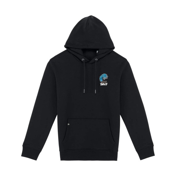 SKATE WAVE Hoodie | Surf & skate biokatoen — BINDY