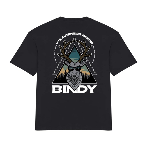 T-shirt WILDERNESS BINDY | Coton bio oversize unisexe