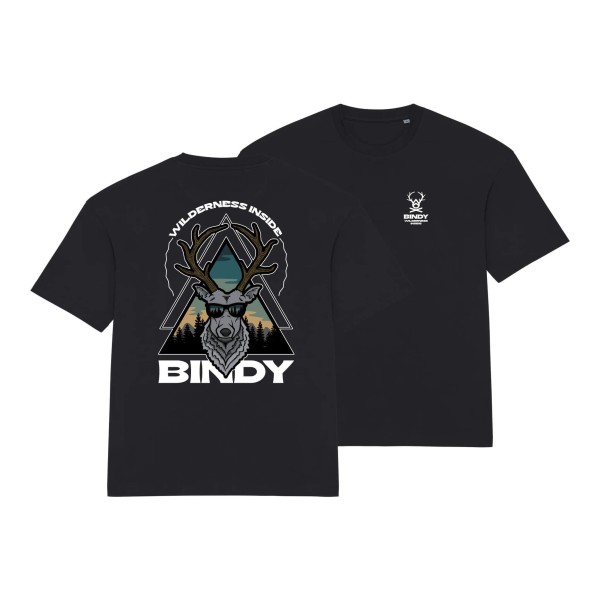 T-shirt WILDERNESS BINDY | Coton bio oversize unisexe