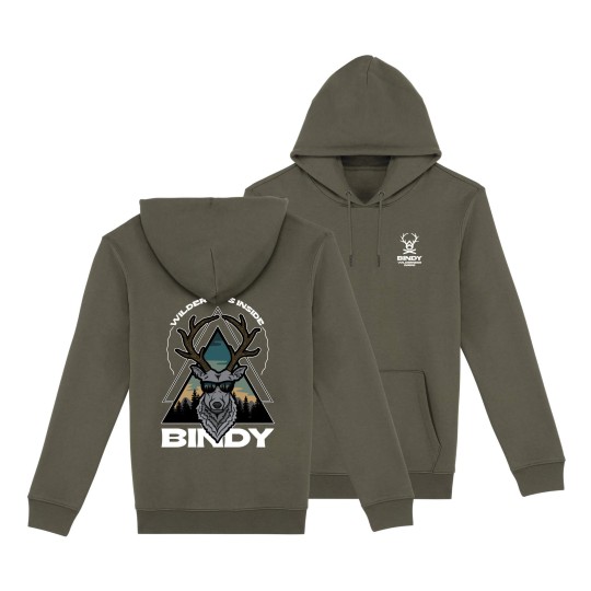 WILDERNESS Hoodie by BINDY | Outdoor streetwear