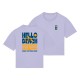 T-shirt Hello Beach, coton bio oversize Femme, Bindy