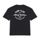 T-shirt SURF CLUB Black Edition unisexe BINDY | Logo cœur + grand dos