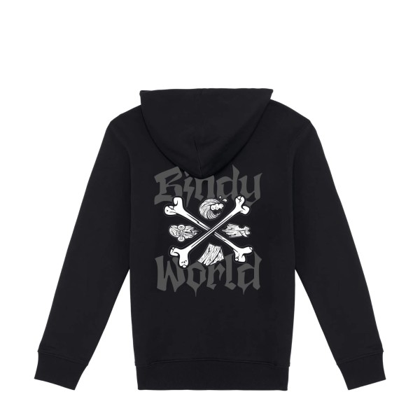 BINDY WORLD Hoodie | Rock'n'roll organic cotton — BINDY