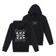 BINDY WORLD Hoodie | Rock'n'roll organic cotton — BINDY