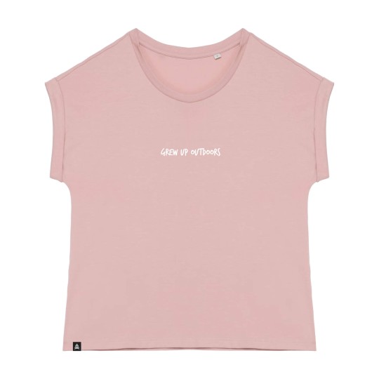G.U.O Dames T-Shirt | Grew Up Outdoors biokatoen — BINDY