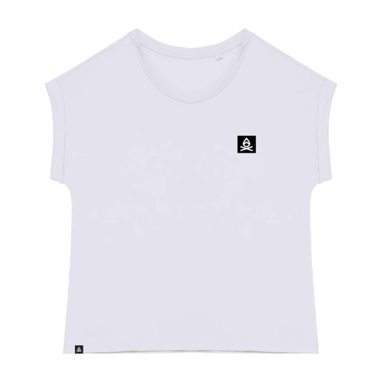 ICONIC Dames T-Shirt | Signature biokatoen — BINDY