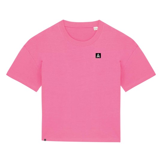 T-shirt SURF CLUB Black Edition BINDY | Logo cœur unisexe écoresponsable