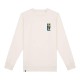 Sweatshirt unisex Hello Beach, coton bio, 350 g/m², Bindy