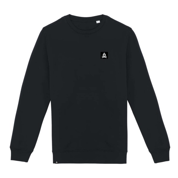 ICONIC Sweater | Handgestikt geweven embleem — BINDY