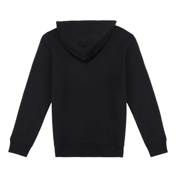 ICONIC Hoodie | Hand-sewn woven badge organic — BINDY