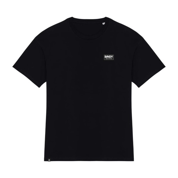 T-shirt SURF CLUB Black Edition BINDY | Logo cœur unisexe écoresponsable