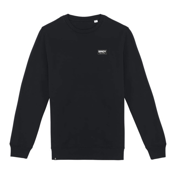 Sweat SURF CLUB Black Edition BINDY | Logo cœur noir sobre