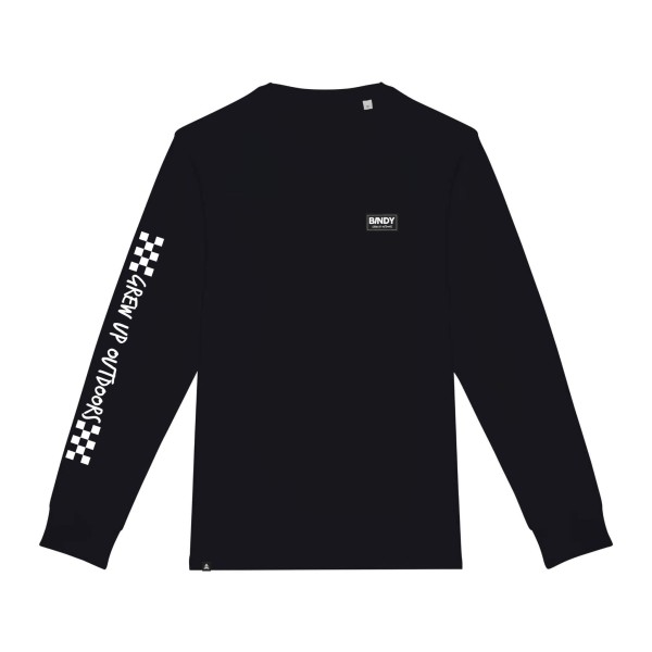 T-shirt SURF CLUB Black Edition BINDY | Logo cœur unisexe écoresponsable