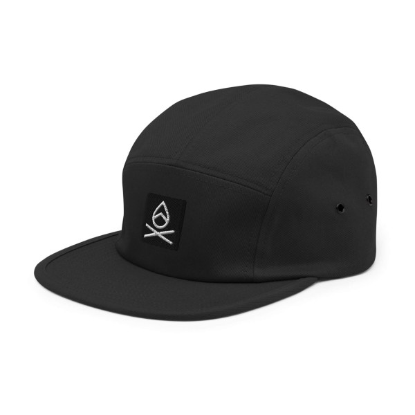 ICONIC SKATE CAP BINDY, low profile 5 panel cotton cap