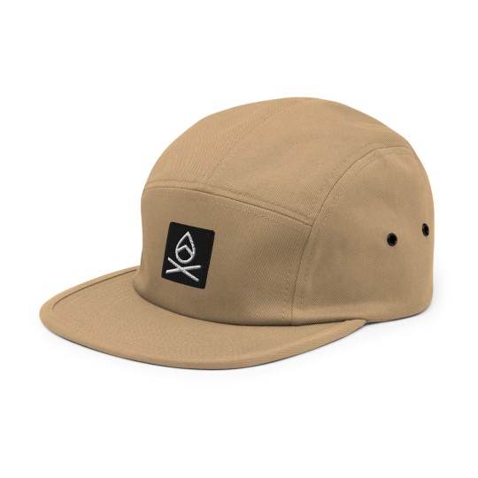 ICONIC SKATE CAP BINDY, low profile 5 panel cotton cap