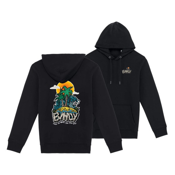 Bindy Island Hoodie unisex, organic cotton, 350 gsm, Bindy surfwear