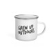 MUG G.U.O Grew Up Outdoors | Emaille outdoor mok — BINDY