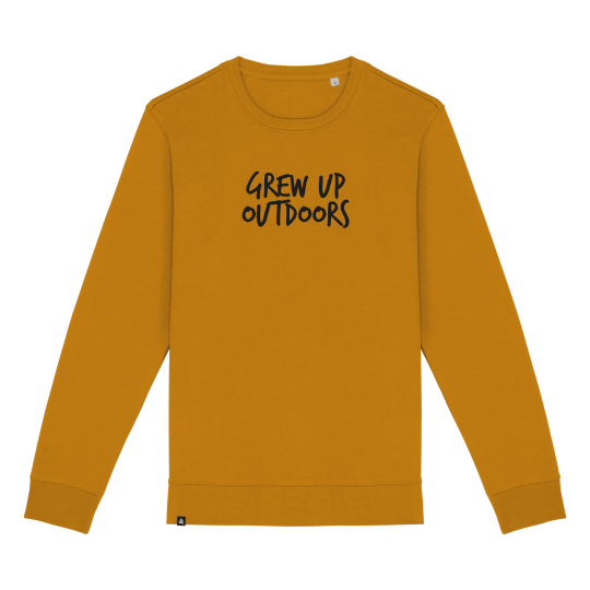 SWEAT G.U.O Grew Up Outdoors flocage avant | BINDY