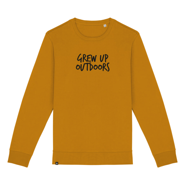 SWEAT G.U.O Grew Up Outdoors flocage avant | BINDY
